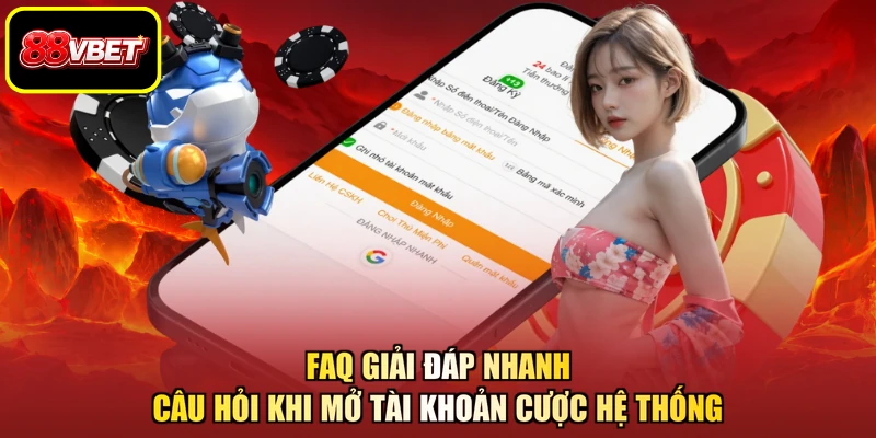 FAQ giải đáp nhanh câu hỏi khi mở tài khoản cược hệ thống